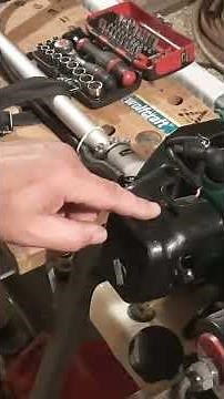 Repairing a brush cutter