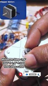 Stepper Motor Basic | Electronics | Mega Science