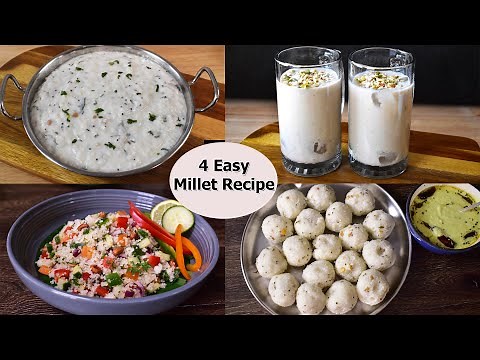 4 Easy Millet Recipes for Weight Loss | Healthy & Gluten-Free Meals!