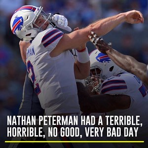 Nathan Peterman was NOT good. | NFL on CBS