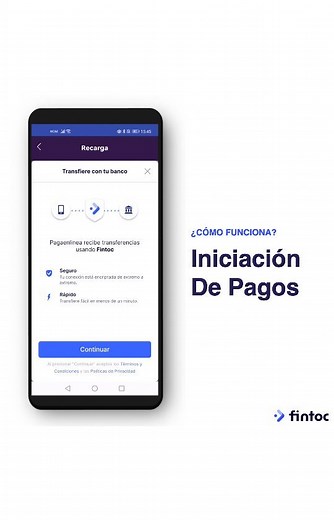 Fintoc | Sistema Operativo de pagos on Instagram: "Desde que lanzamos Fintoc, la misión ha sido crear una API que permita programar con plata de forma fácil. Nos faltaba una parte: la de mover plata entre cuentas bancarias. Ya no nos falta más 🙂. Desarrollamos una API de Iniciación de Pagos usando Open Banking que clientes como RappiPay, Tushop, Fintual, Encuadrado y PagaEnLinea están usando miles de veces al día. Ahora se pueden hacer transferencias desde cualquier cuenta bancaria hacia
