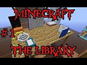 Minecraft - The Library Ep. 1 - Epic Map Begins - Dropper Map