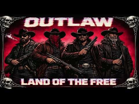 LAND OF THE FREE 💀 Outlaw Country Rap / Rock Anthem #outlaw #countrymusic