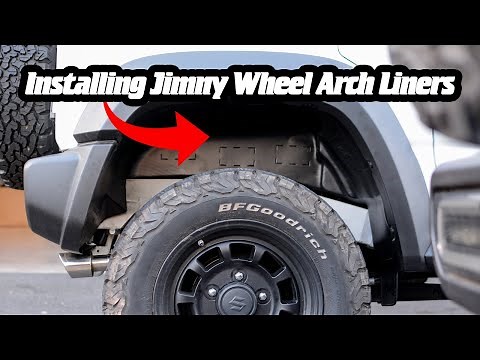 Installing JIMNYSTYLE Inner Wheel Arch Liners