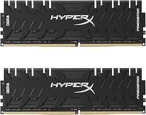 HyperX Predator Black 32GB Kit 3000MHz DDR4 CL15 DIMM XMP Desktop Memory HX430C15PB3K2/32