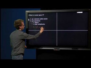 Abstract vector spaces - introduction