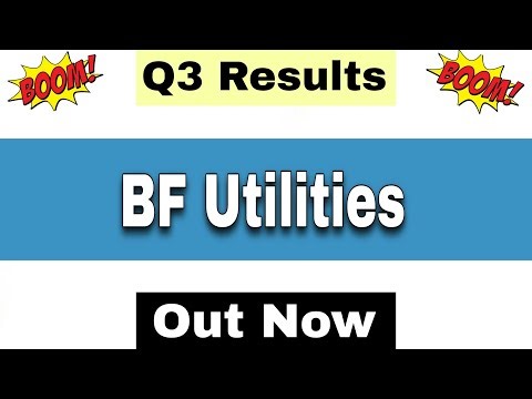BF Utilities Q3 Results 2026 | BF Utilities Results Today | BF Utilities Share Latest News Today|