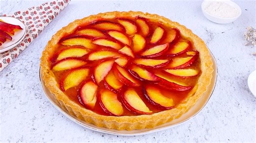 Peach Tart: the Best Recipe for a Creamy, Delicious Summer Tart Ready in Just a Few Steps!