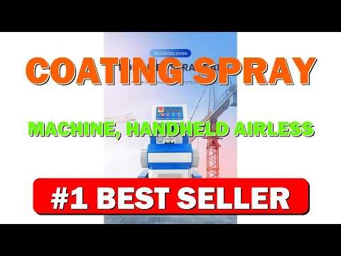 Coating Spray Machine, Handheld Airless Applicator, Polyurethane Foam System for Founda - B0GHN2WZZX