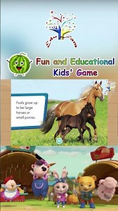 🐎🌾 Baby Horses! | Meet the Wobbly Foals! | Animal Safari ✨