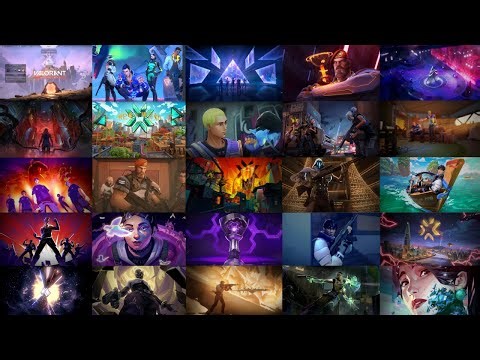 Evolution of Valorant Menu Screen and Theme (2020-2025)