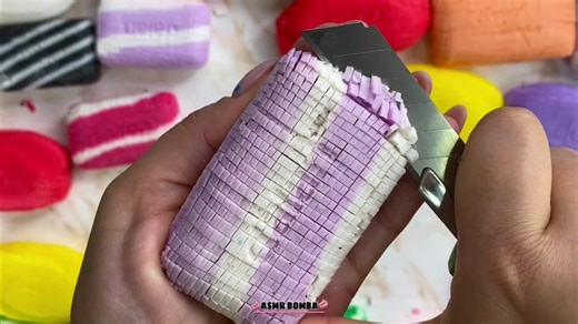#asmr #satisfying #relax #fyp #soapcubes #soapasmr #asmrsounds