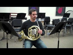 First pitch/note on French Horn
