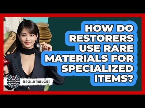 How Do Restorers Use Rare Materials For Specialized Items? - The Collectibles Guide