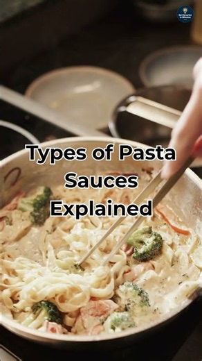 Types of Pasta Sauces - Explained in Minutes #pasta #pastasauces #pastarecipe #alfredo #pesto #food