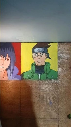 iruka sensei in naruto anime drawing 👀 #naruto #anime #art #drawing #shorts