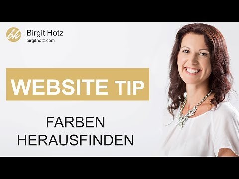 Farbcodes von anderen Webseiten herausfinden (mit Pipette)