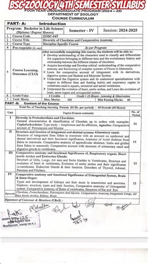 BSc 4th semester syllabus #BSc student hairstyle viral reels