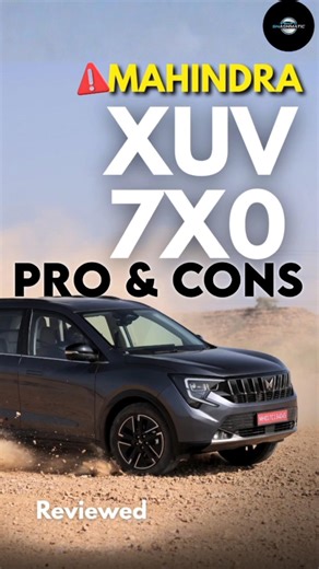 Mahindra XUV 7XO| Pros and Cons #xuv7xo #mahindra