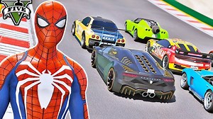 17K views · 395 reactions | Spiderman Sits beside Cars and wait his turn to Race With Superheroes - Marvel's Spider-Man & Superoes #hulk #spiderman #ironman #superman | Funny Cartoon | Facebook