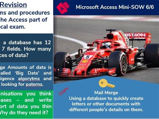 MS Access Lesson – Data Types and Data Entry KS3/KS4 ICT | Teaching Resources