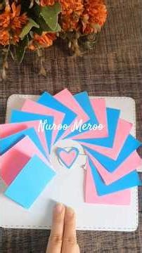 DIY Waterfall Photo Card | Craft Ideas | Nuroo Meroo