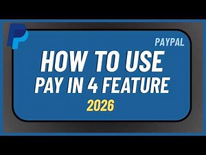 How to Use PayPal Pay in 4 Feature 2026 !