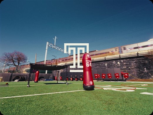 Sounds From Day One at Temple University Football