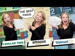 The Best Organizing Products from Dollar Tree, Amazon & Walmart with a $100 Budget