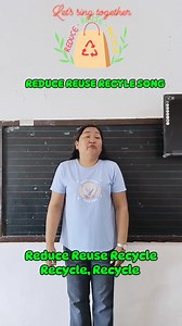 11K views · 48 reactions | Reduce Reuse Recycle Song #Energizer #education | Teacher Anne | Facebook