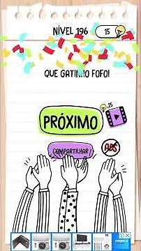 Brain test nível 196