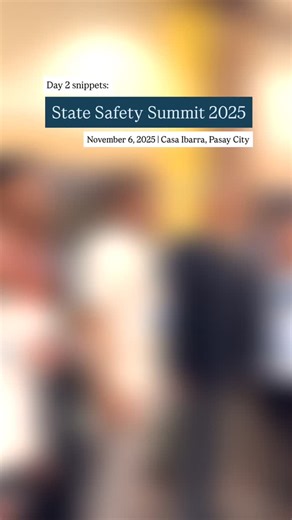 And that’s a wrap for the very first CAAP-organized State Safety Summit 2025! ✈️ What a productive event it has been: learning, sharing, and working together for one common goal—to keep the Philippine skies safe. 💙 The Civil Aviation Authority of the Philippines (CAAP) hopes that through this summit, we move even a lot closer to achieving the highest levels of safety culture implementation across Philippine aviation. Thank you to everyone who took part in making this milestone event possible! #