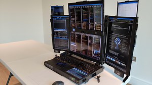 Seven-Screen Aurora A7 Laptop Costs Up to $20,000