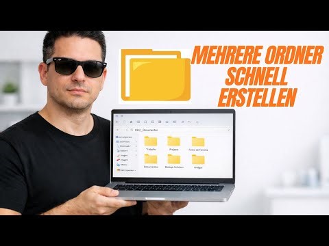 WIE MAN MEHRERE ORDNER GLEICHZEITIG IN WINDOWS ERSTELLT