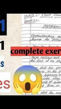 Neighbours -by Tim Winton/ Education for all/ complete exercise /Class 12/ Compulsory English/ NEB