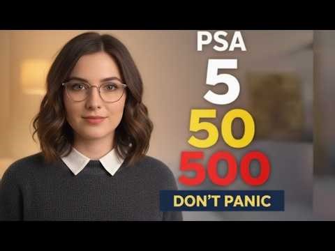 High PSA: What It Actually Means (5 vs 50 vs 500)