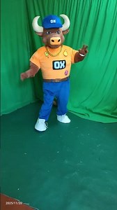 custom ox mascot costumes for adults to wear