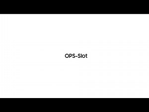 Samsung Interactive Display WAF – OPS-Slot