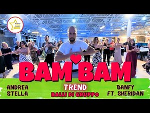 BAM BAM | Banfy | GROUP DANCES | Andrea Stella | TREND | Choreography | Neapolitan Song #trend