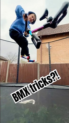 Learning BMX tricks!