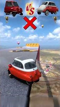 Peel P50 1962 VS BMW Isetta 300 Export 1957 #shorts