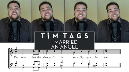 I love singing this tag!! I wish I knew who wrote it. Does anyone know? I hope you enjoy singing along with this awesome tag!! #harmony #singing #timtracks #barbershop #acappella #timtags | Tim Waurick