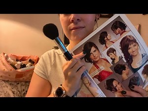 ASMR Doing Your Makeup for an Event | Rummaging, Brushing, Writing, Measuring, Soft Spoken