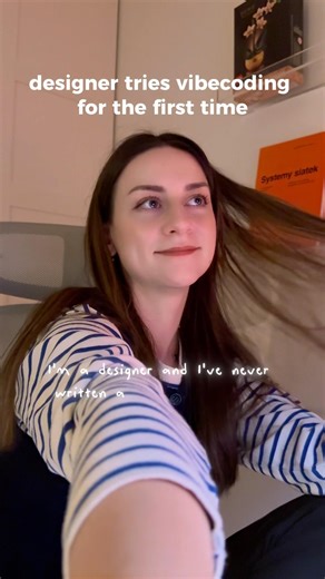 designer tries coding for the first time 🤓