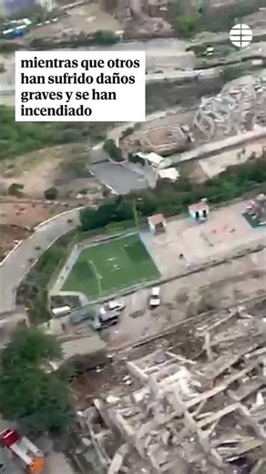La destrucción que ha dejado el terremoto en Venezuela a vista de dron #Terremoto #Venezuela #Dron