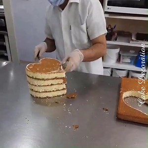 183K views · 2.4K reactions | A big red heart cake  | Thorabbit - Cake Decoration | Facebook