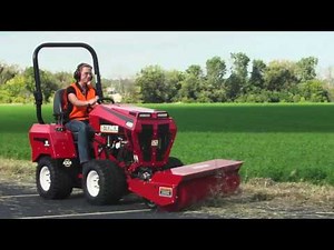 Rotary Sweeper Tractor Attachment for the Steiner 450