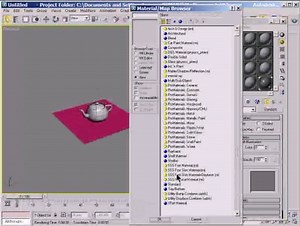 using matte shadow reflection material with 3dsmax and mental ray
