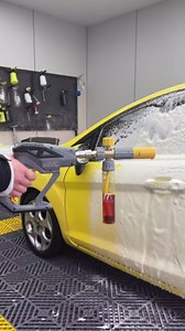 M MINGLE Mini Foam Cannon, Pressure Washer Foam Cannon with 5 Nozzle Tips, 1/4" Quick Connect for Car Wash, Patio, Deck Cleaning