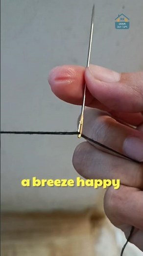 Easy Needle Threading: Master This Timeless Technique! #crafting #diy